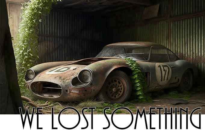 Something wonderful got lost
